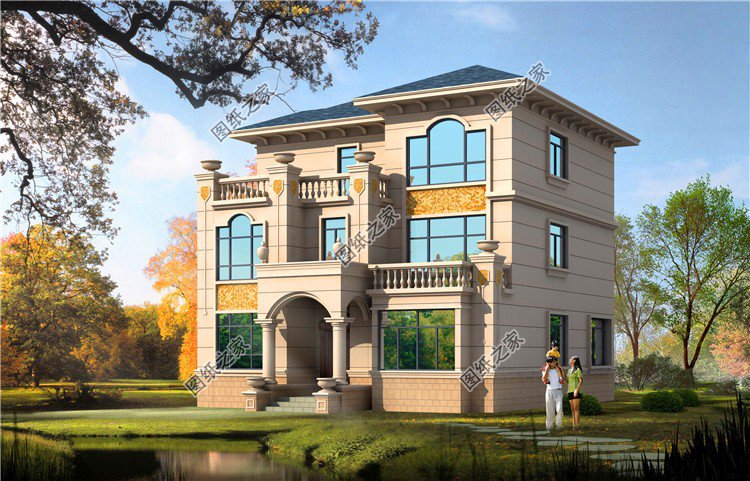 占地160平米三層別墅設計圖，這么合適的戶型不打算來一棟嗎