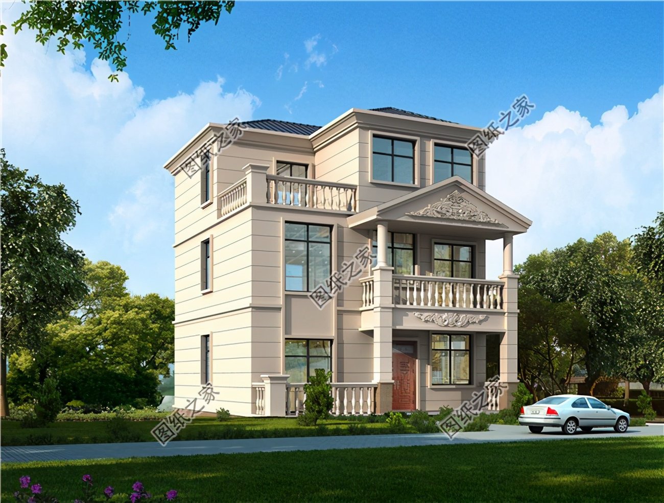 農村九十平方自建房圖，小小的戶型，第一眼就讓人驚艷