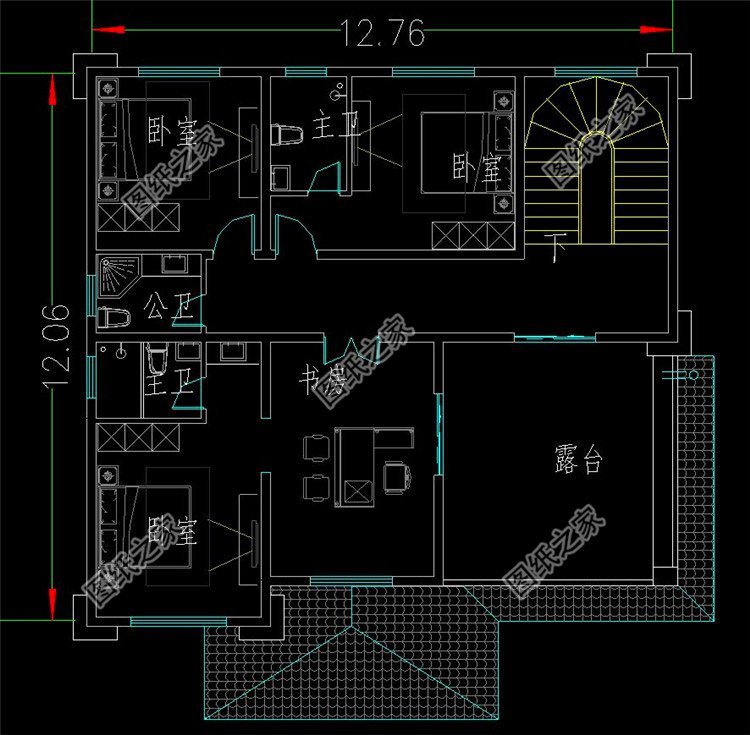 簡單大氣農村150平米三層樓房外觀效果圖，美觀實用還省錢