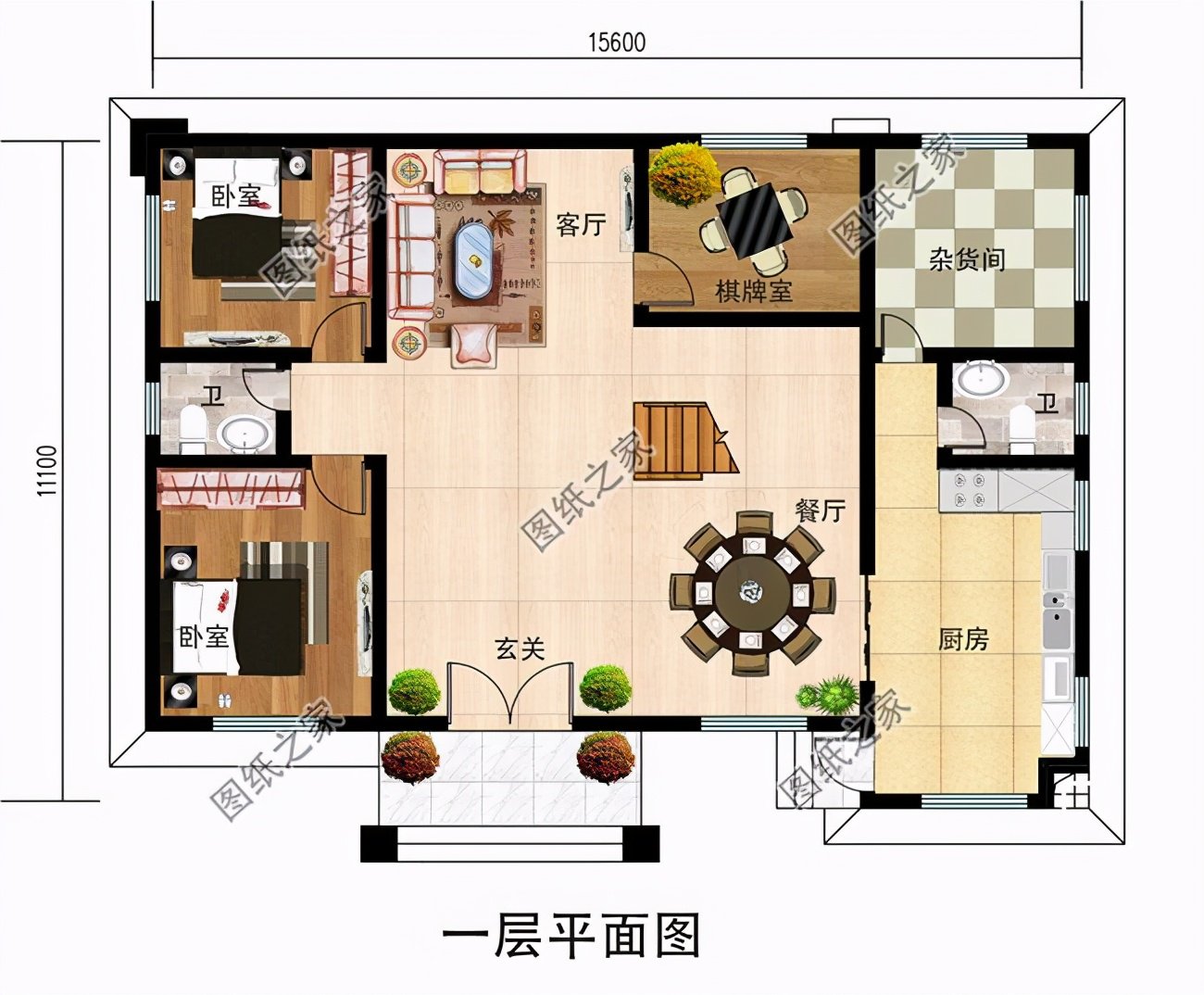農村蓋房設計大全圖160平方米，一樣的農村，不一樣的生活體驗