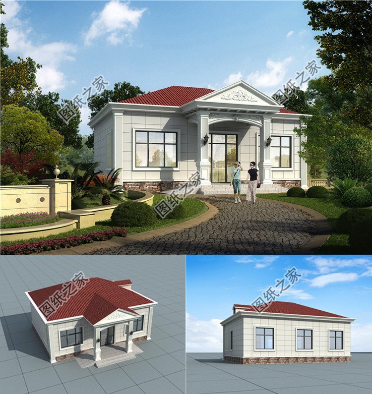 農村自建房三室一廳圖，現代化設施一應俱全，你會喜歡的