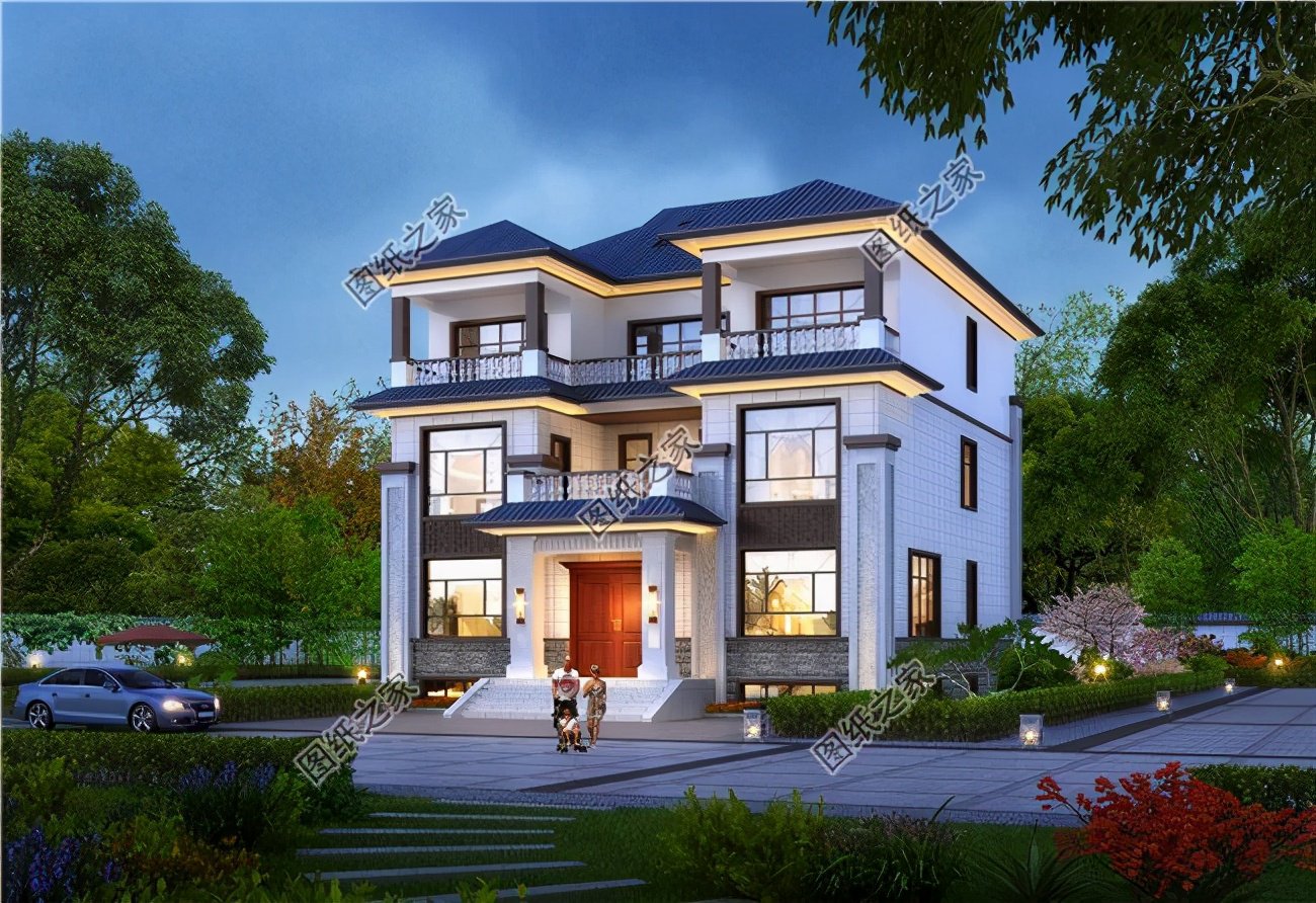 最新農(nóng)村三層樓房外觀，建一棟榮歸故里又光宗耀祖