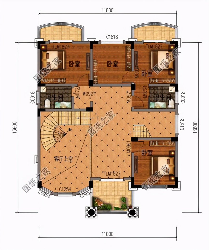 普通樓房效果圖，這才是適合老百姓生活的好戶(hù)型，好看還接地氣