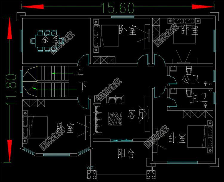 農村四代同堂不夠住？這三款農村四層樓房設計圖滿足你的需求
