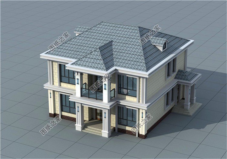 最新三套二層小洋樓設計圖，高檔的居住場所，建一棟絕對不后悔