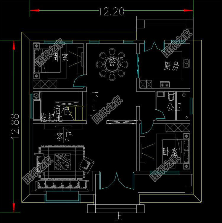 最新農村別墅圖，新鮮出爐的好戶型，記得收藏好等到蓋房用