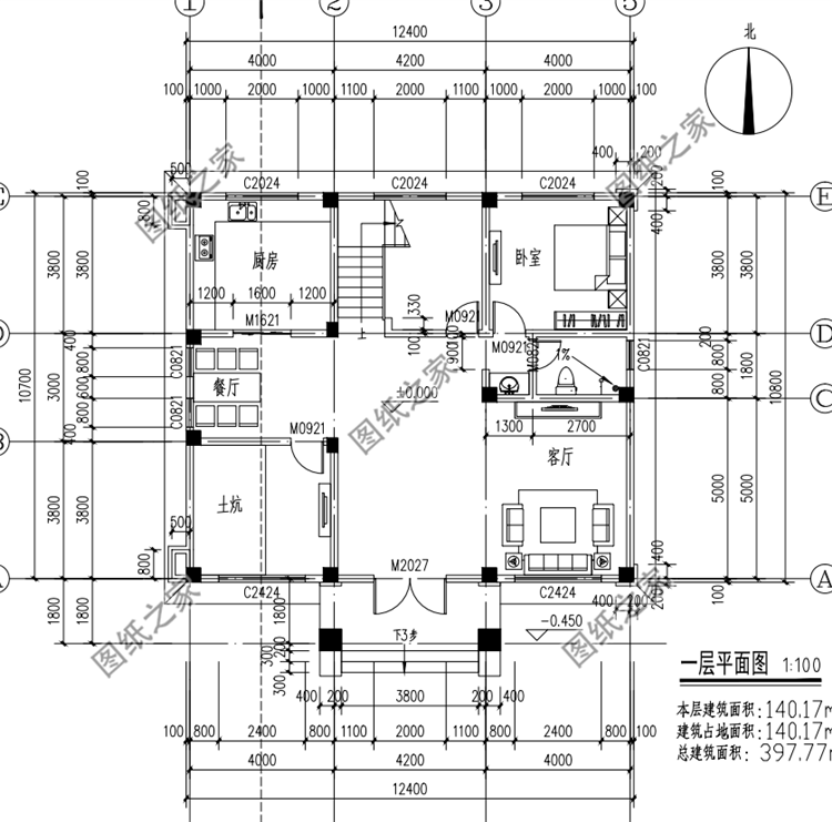 中式三層別墅設計圖，分分鐘把別人家房子比下去，聰明人都收藏好了