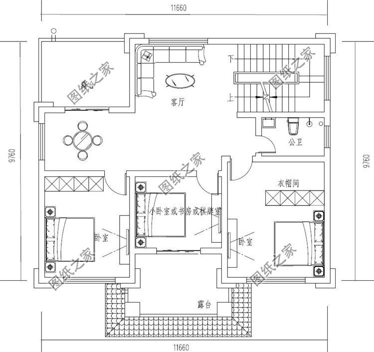 中式三層別墅設計圖，分分鐘把別人家房子比下去，聰明人都收藏好了