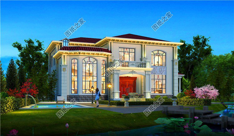 經典二層別墅設計圖，農村建房經典永流傳的戶型，看完不失望