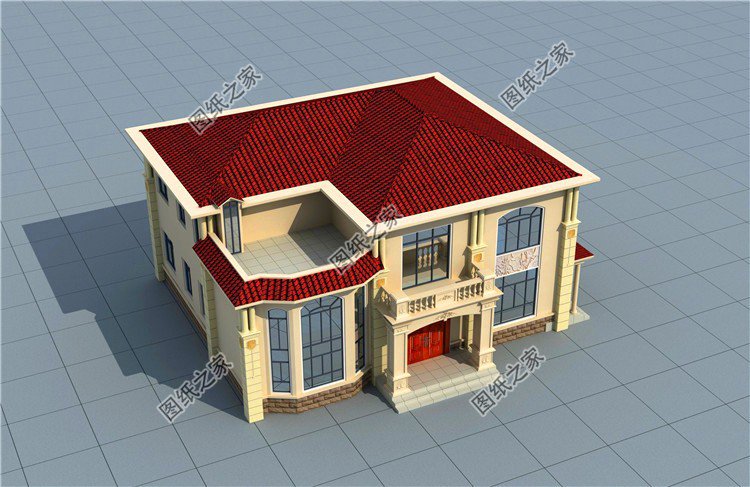 經典二層別墅設計圖，農村建房經典永流傳的戶型，看完不失望