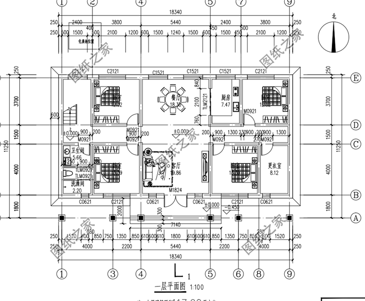 農村兩層樓房圖紙，這樣的房子老家來一棟簡直賺大了，喜歡收藏