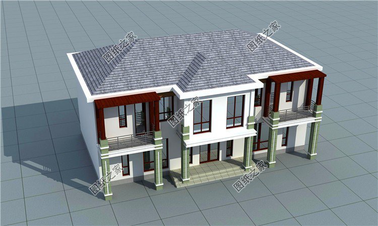 農村兩層樓房圖紙，這樣的房子老家來一棟簡直賺大了，喜歡收藏