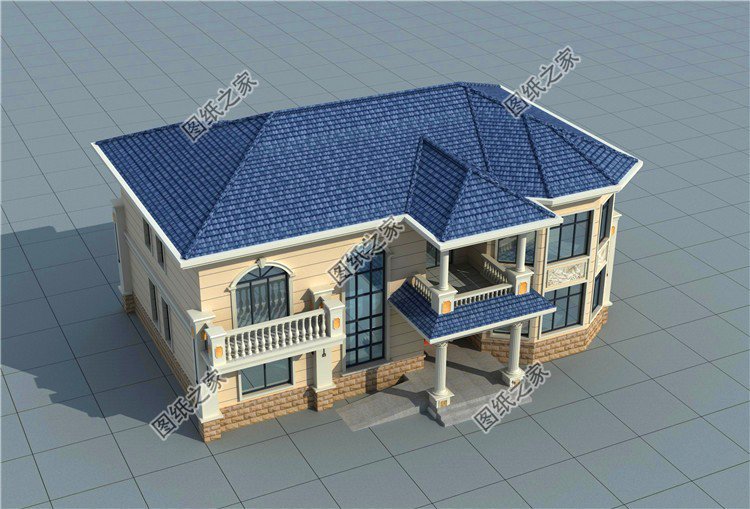 農村兩層樓房圖紙，這樣的房子老家來一棟簡直賺大了，喜歡收藏