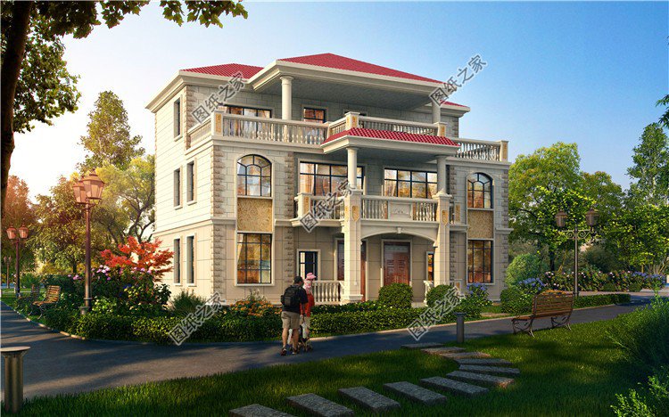 最新農(nóng)村雙拼戶型設(shè)計(jì)圖，一塊宅基地，和兄弟住一起它不香嗎