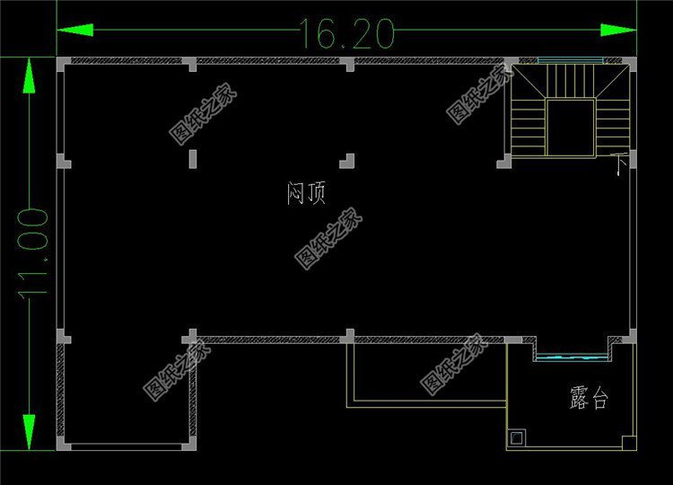 農村自建房不同的樓頂樣式設計圖，安全第一，全是專業設計