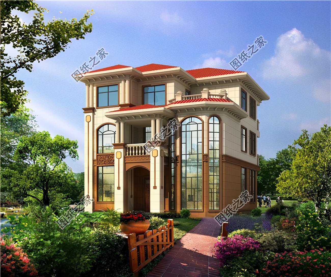 農村自建房免費外觀圖，一棟屬于自己的房子是很多年輕人的夢想