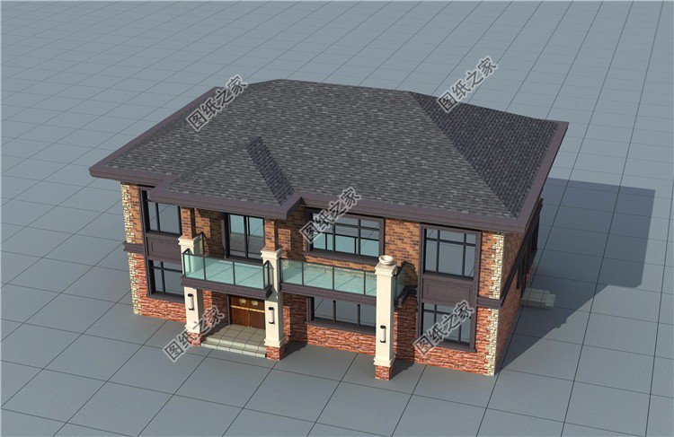 主體造價25萬左右二層別墅設計圖，款款亮眼，看完心動了