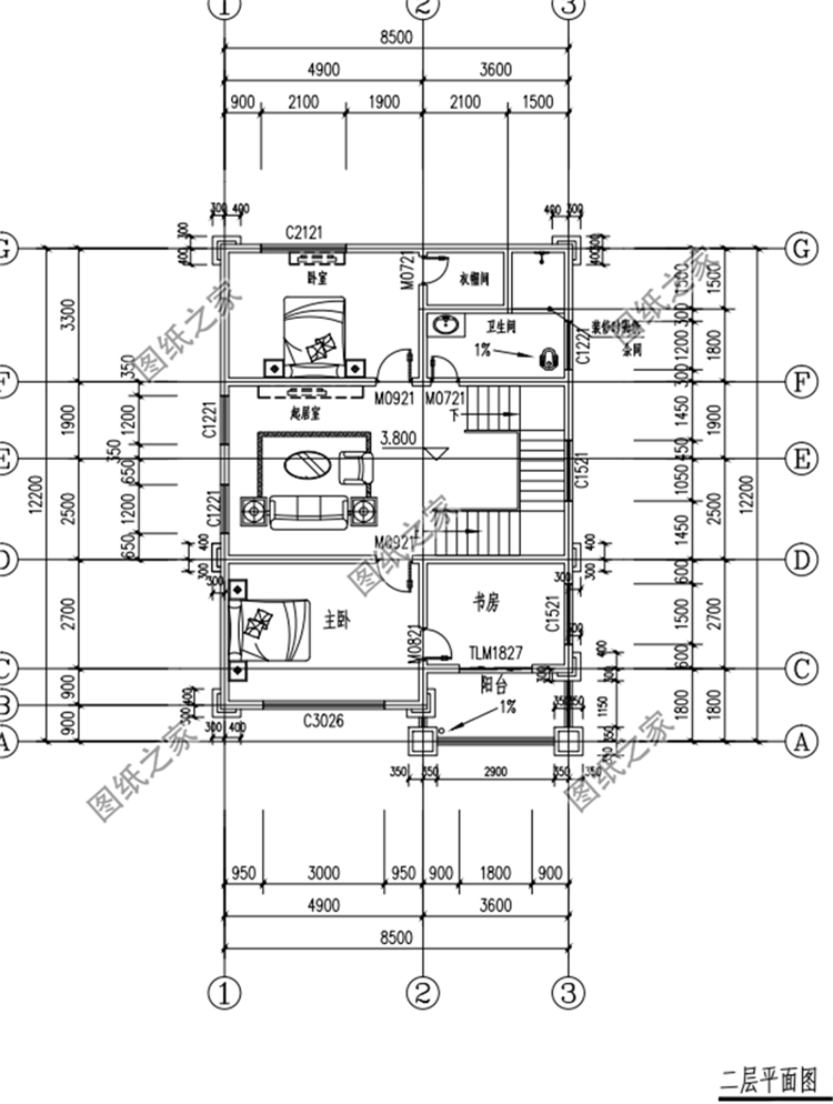 小面寬四層別墅設(shè)計(jì)圖，小戶型蓋起來毫不遜色，有顏值有檔次