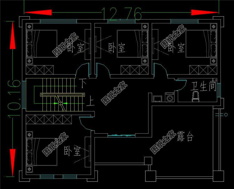 豪華三層自建別墅設(shè)計圖，不用百萬也可建成，城里人看著只能干羨慕