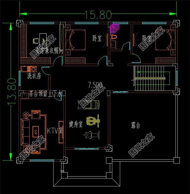 豪華三層自建別墅設(shè)計圖，不用百萬也可建成，城里人看著只能干羨慕