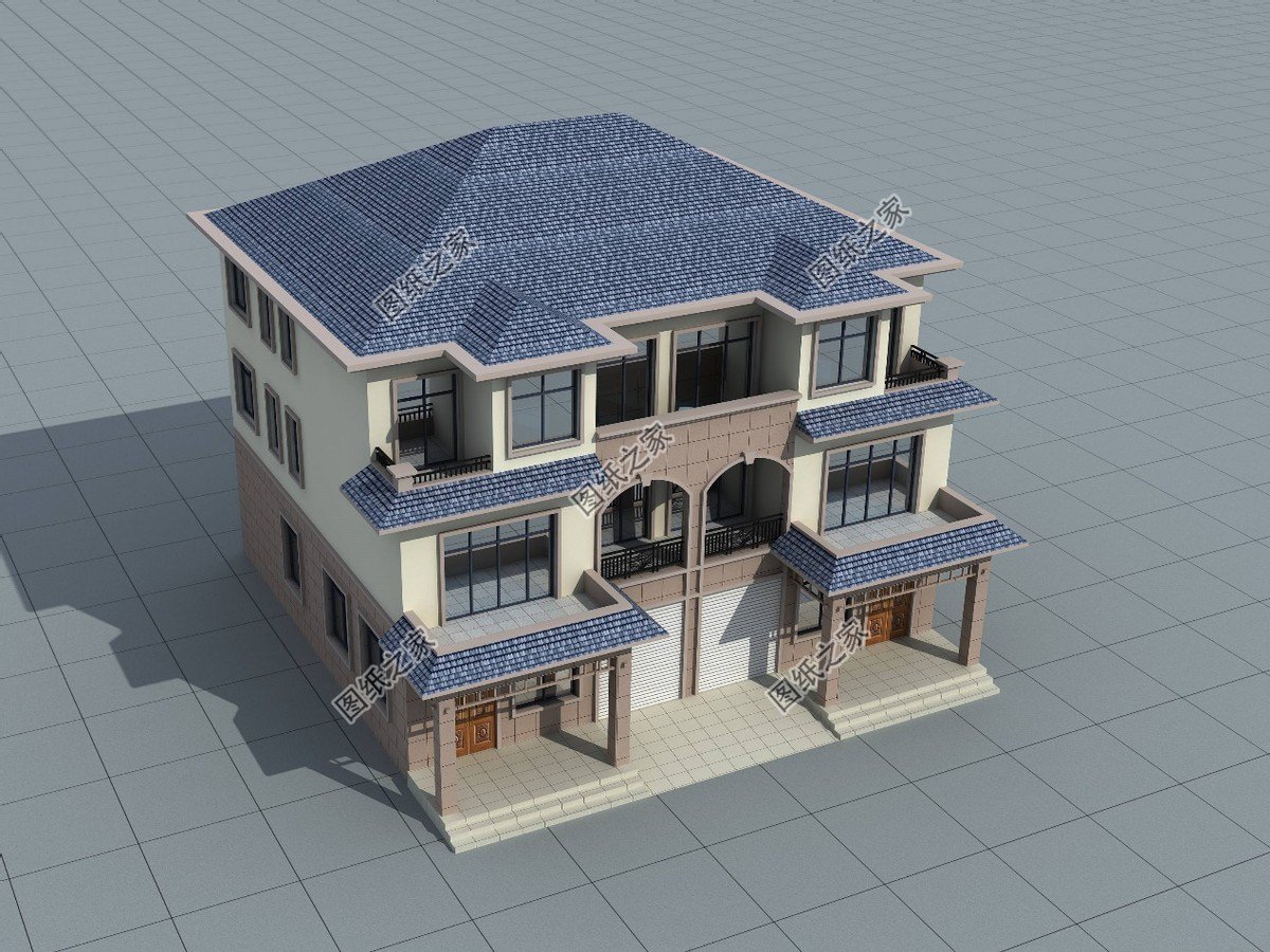 個戶110平米左右的雙拼別墅圖，你還和兄弟等什么呢？