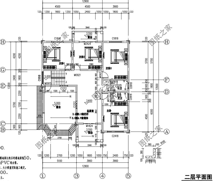 農村新款二層樓房設計圖，第二套可是最流行的網紅款，別錯過！