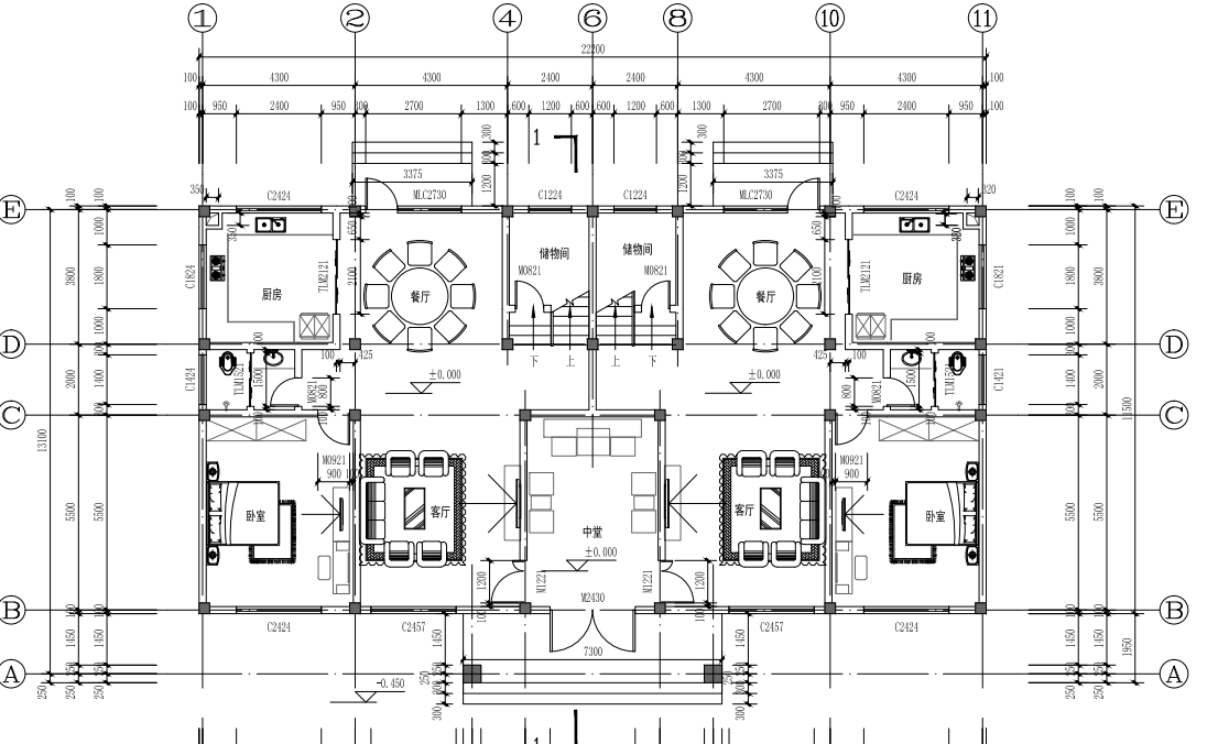 農村歐式風格的兄弟別墅，一家人住的舒服又自在