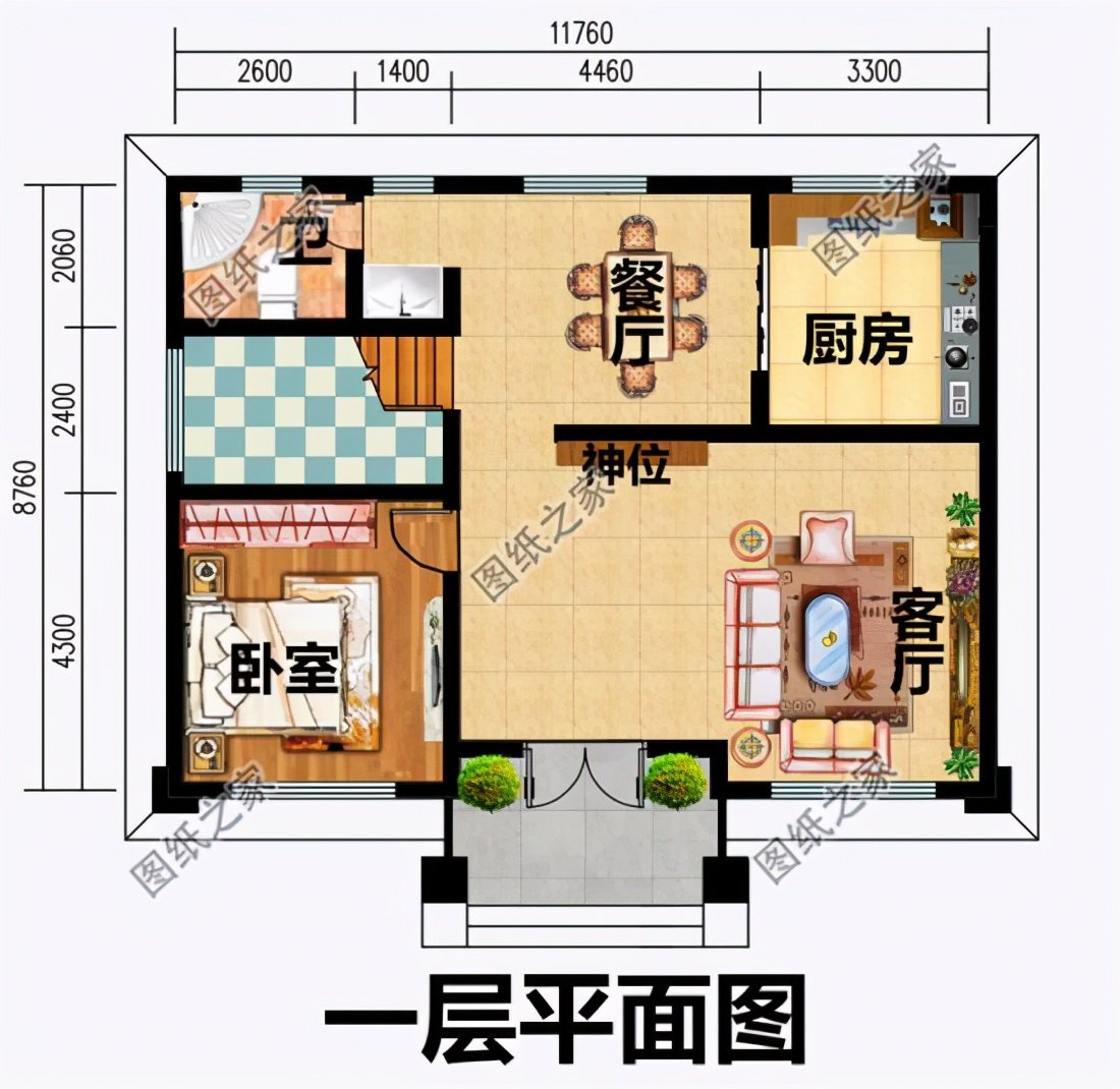 農村磚混三層自建房設計圖，適合自己的才最舒適，建好讓人百看不厭