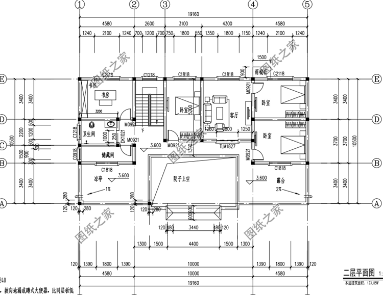 現代風二層別墅設計圖，建一棟用來結婚正合適，布局超贊
