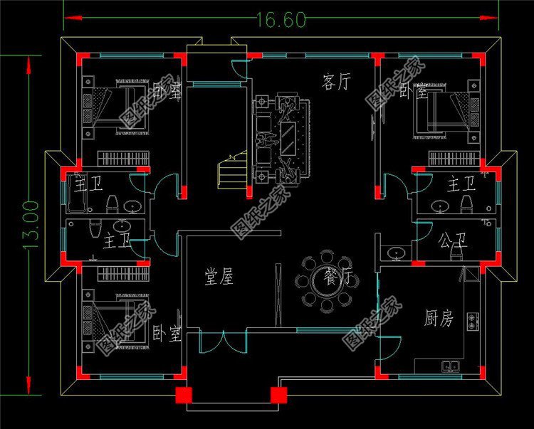 現代風二層別墅設計圖，建一棟用來結婚正合適，布局超贊