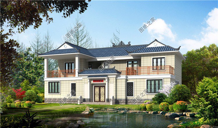 現代風二層別墅設計圖，建一棟用來結婚正合適，布局超贊