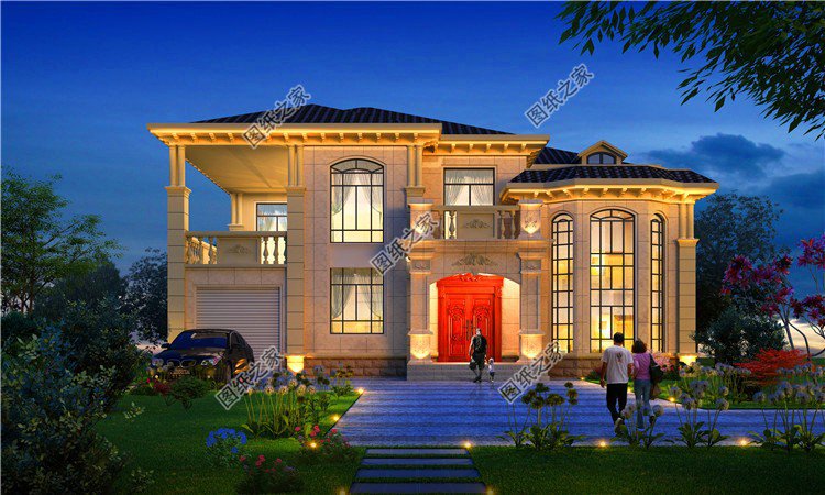 漂亮二層樓房外觀效果圖，這三款高顏值二層戶型總有一款適合你，喜歡收藏