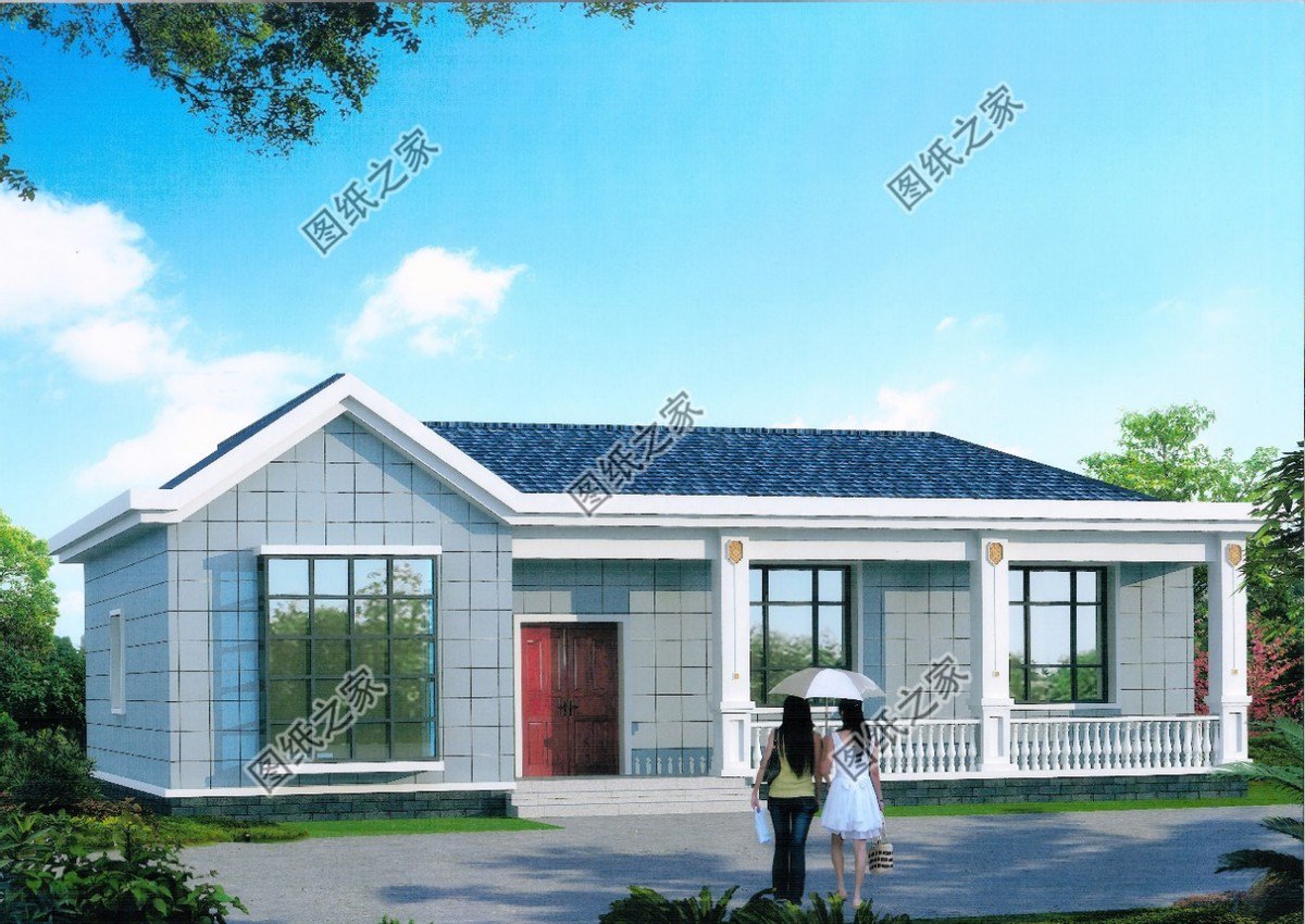 自建農村一層房，這樣的小別墅符合你的胃口