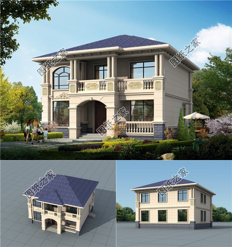 農村自建房外墻磚效果圖大全，住著舒心，能提升生活的幸福感