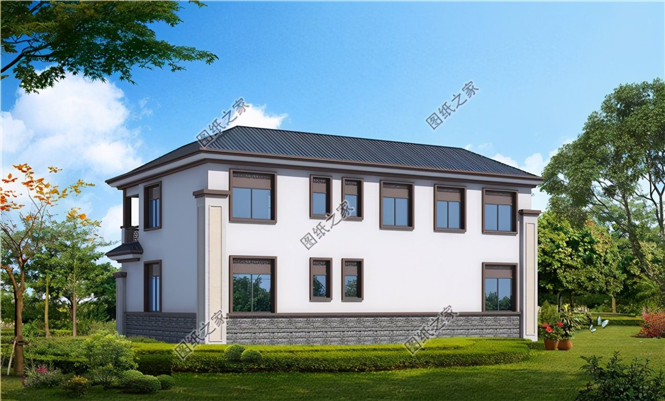 農村自建房外墻磚效果圖大全，住著舒心，能提升生活的幸福感