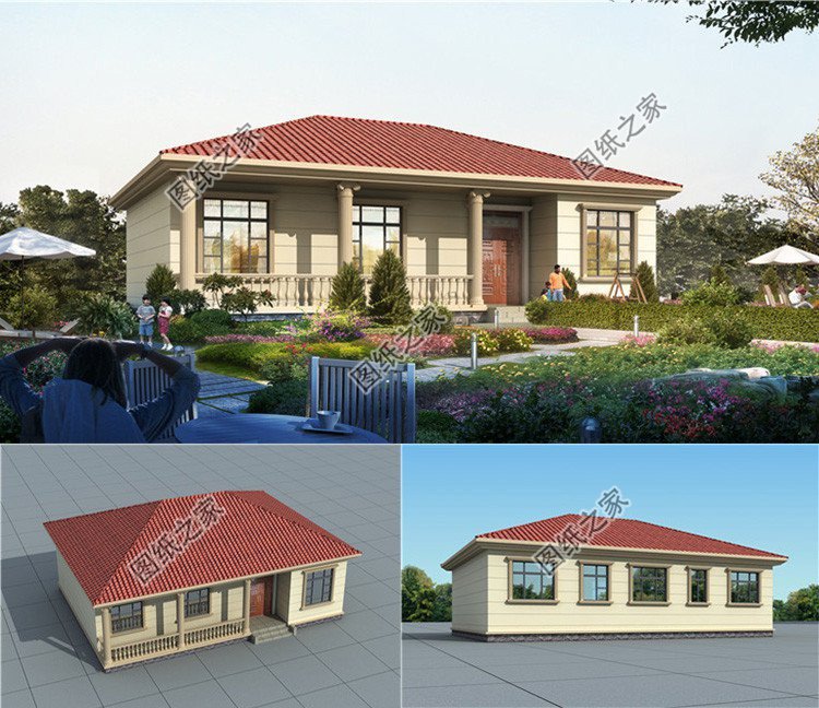 農村自建房外墻磚效果圖大全，住著舒心，能提升生活的幸福感