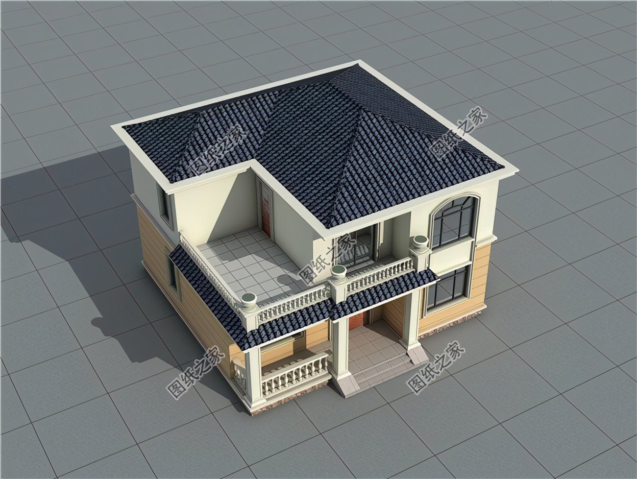 5款農村自建房設計，多種風格效果，總有一款你中意