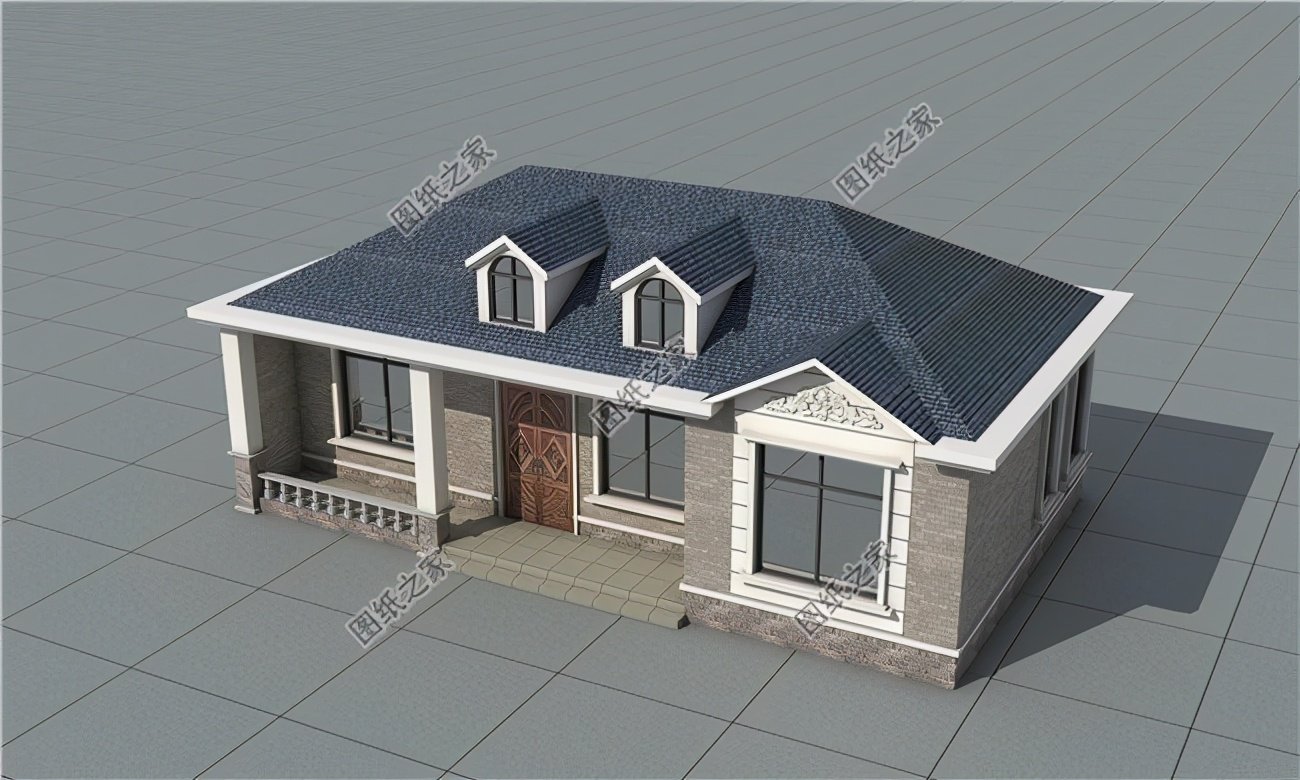 農村100平左右的自建房圖，款款都讓你怦然心動