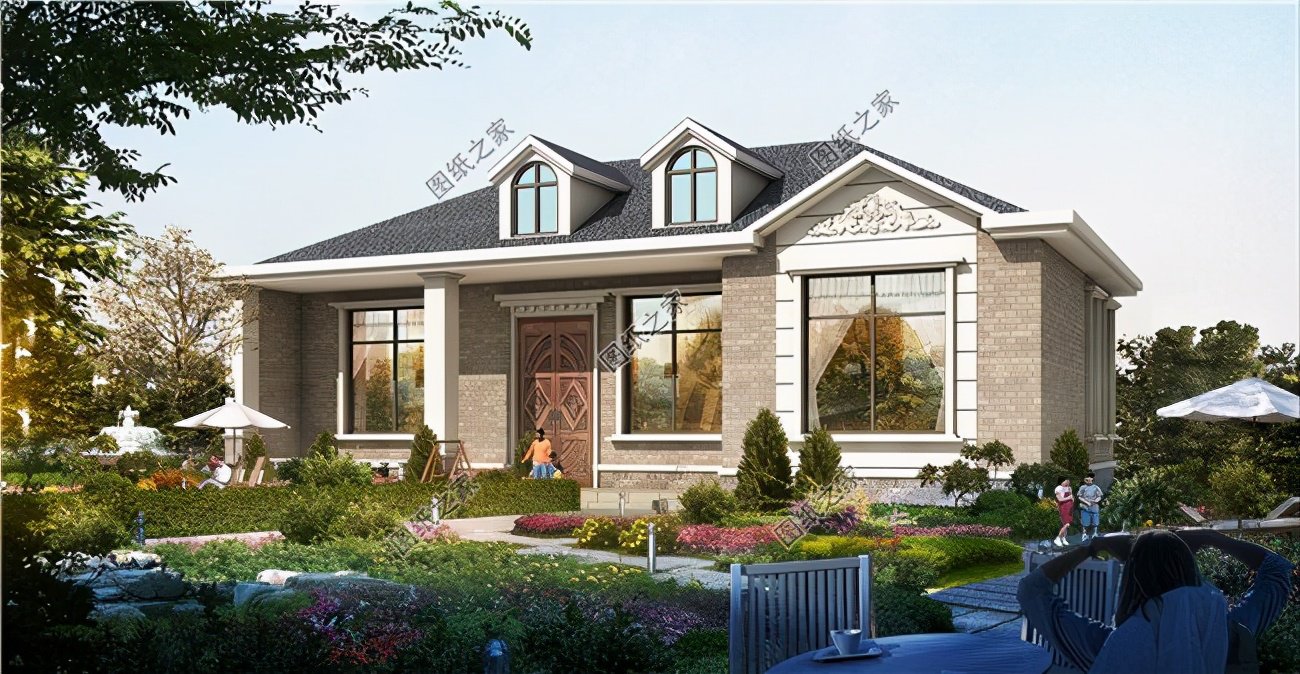 農村100平左右的自建房圖，款款都讓你怦然心動