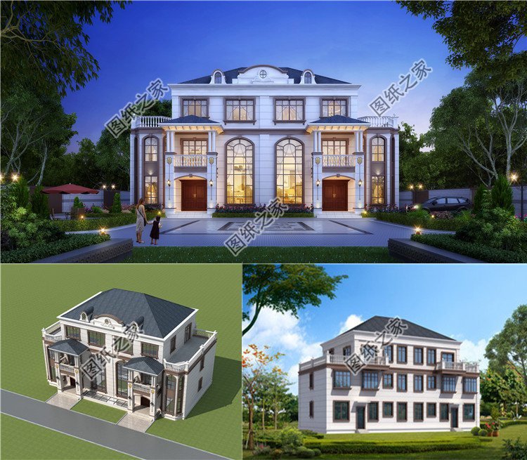 農村大開間的雙拼別墅，倆兒媳婦都無話可說