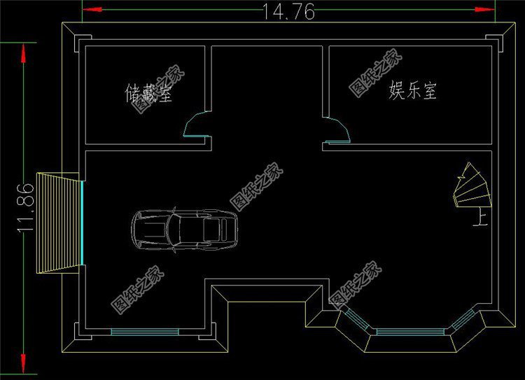 一層帶套房的二層自建房，分享給你們，趕緊回村批地吧
