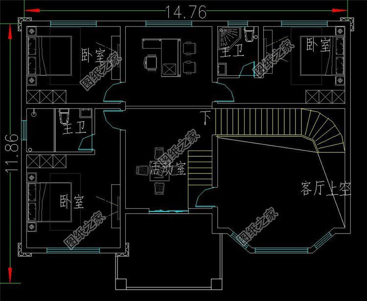 一層帶套房的二層自建房，分享給你們，趕緊回村批地吧