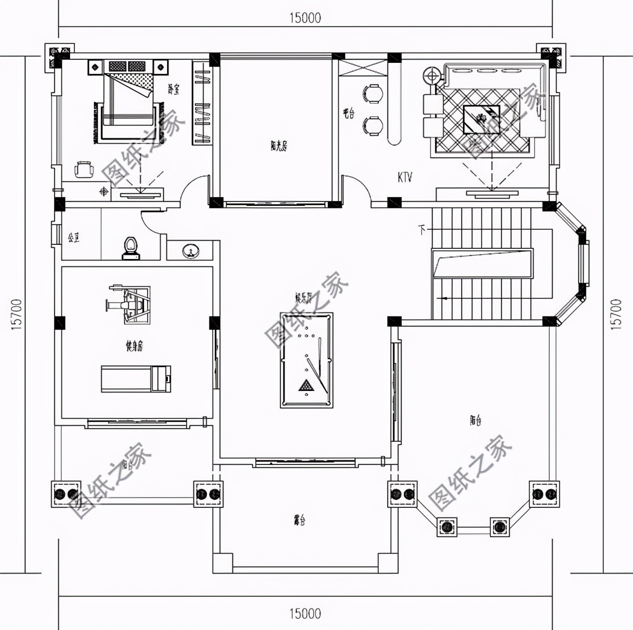 農村四層自建房設計，寬敞大氣一墅獨享
