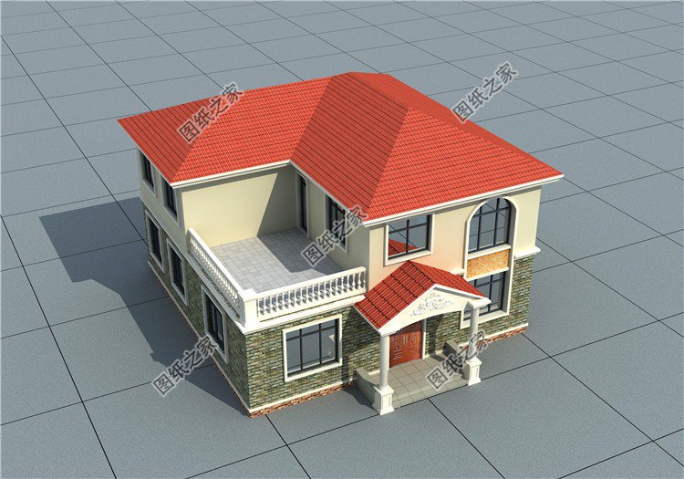 農村普通自建房戶型圖，這三款同樣大氣，最后一款我真的愛了