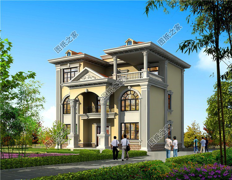 鄉村三層別墅設計效果圖，這三款在農村簡直太受歡迎，收藏了