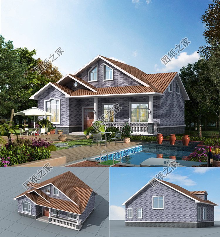 農村自建房外墻效果圖大全，喜歡一定要收藏！