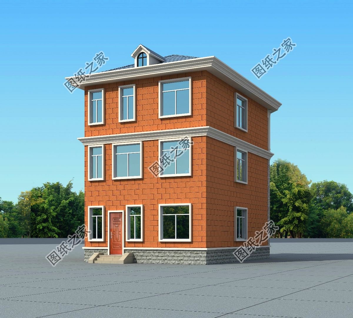 寬7米的農(nóng)村別墅，這三款我都看花眼了