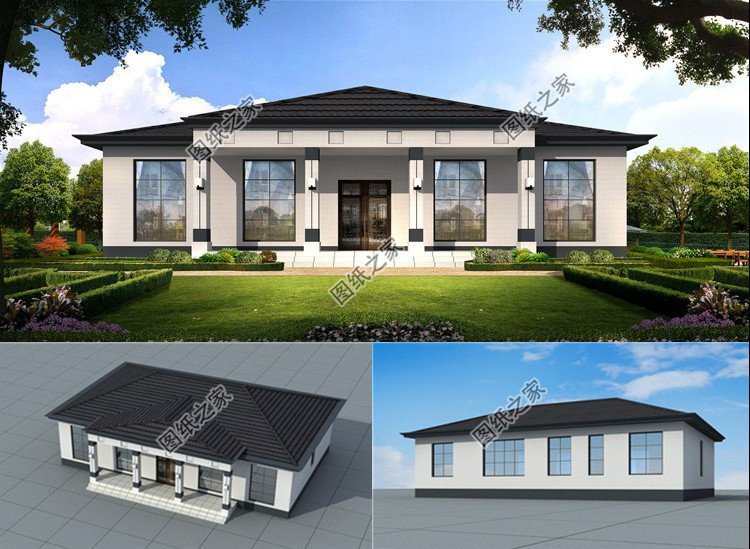 宅基地那么珍貴，建一棟喜歡的一層房才重要