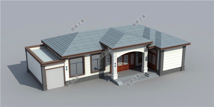 簡約一層平房自建房設計圖，這幾套戶型實實在在，選一套喜歡的建沒壓力