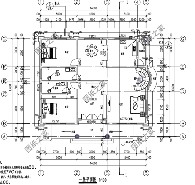 一眼就愛上的別墅，最實用農村三層別墅設計圖，布局符合農村生活